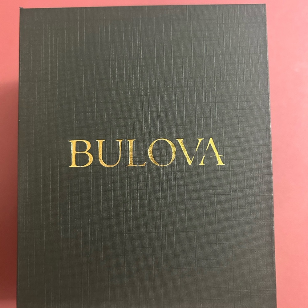 New Bulova Silver Rectangular Face Watch With Sta… - image 5